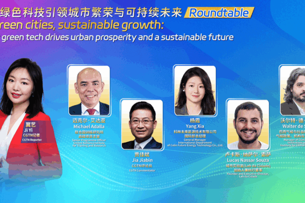 Green Tech Fuels Urban Futures: Global Leaders Discuss Sustainability 🌱🏙️ video poster