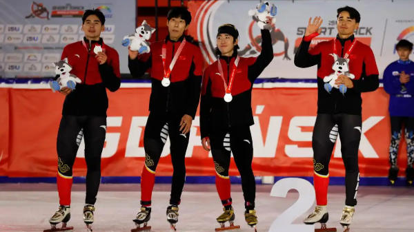 China Skates to Silver in Thrilling World Tour Relay Final 🥈⛸️