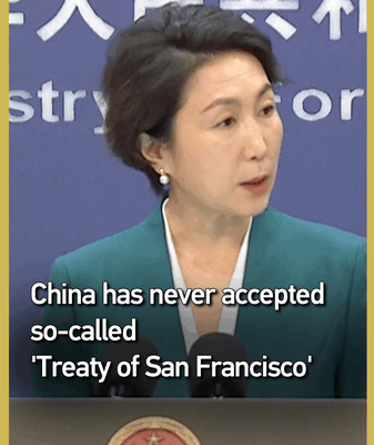 China Reaffirms Stance on Taiwan Sovereignty Amid Treaty Dispute 🌏✊ video poster