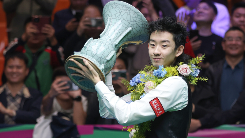 🇨🇳 Wu Yize Stuns Snooker Legend Higgins to Claim First Ranking Title 🎱