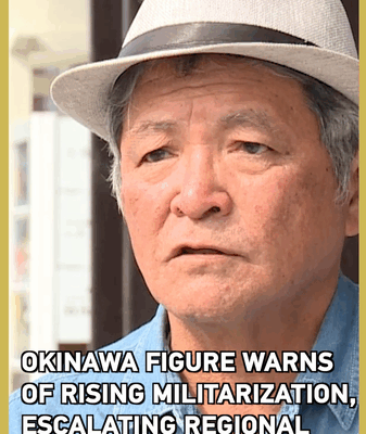 Okinawa Leader Warns Against Rising Militarization in 2025 🌏✌️ video poster