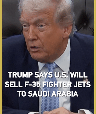 Trump Approves F-35 Sale to Saudi Arabia Amid Regional Tensions ✈️🌍 video poster