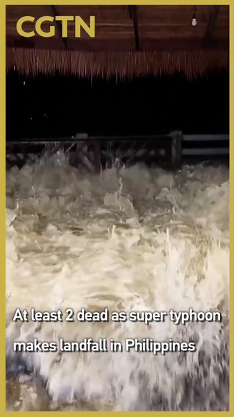 Super Typhoon Fung-wong Hits Philippines: 2 Dead, 1 Million Evacuated 🌪️🇵🇭 video poster
