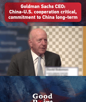 Goldman Sachs CEO: China-U.S. Team-Up Vital for Global Economy 🌏💼 video poster