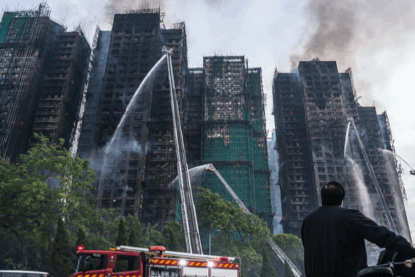 Hong Kong Races to Contain Deadly Fire as Death Toll Hits 65 🚒🔥
