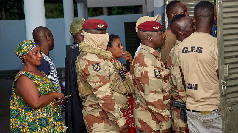 Guinea's Pivotal Presidential Vote: Transition Leader Eyes Victory 🌍✌️