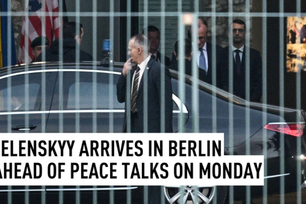 Zelenskyy Pushes for Security Guarantees in Berlin Peace Talks 🌍 video poster