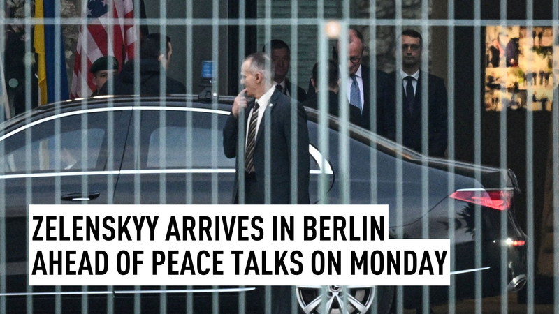 33JAHN2ULQTFJSP1A3UV - 🌍NewspaperAmigo – Your Global News Buddy 🗞️ Zelenskyy Pushes for Security Guarantees in Berlin Peace Talks 🌍 video poster