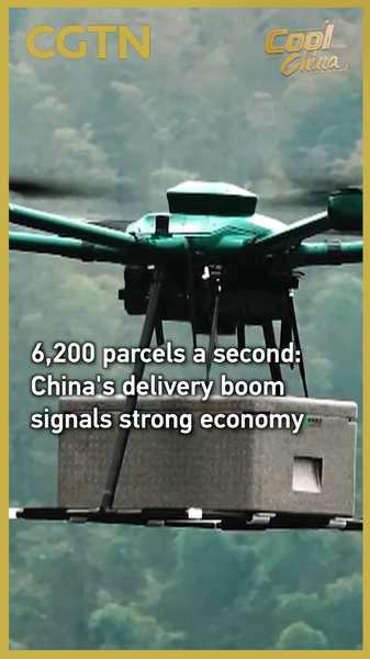 China’s 2025 Delivery Boom: 6,200 Parcels Every Second! 🚚 video poster