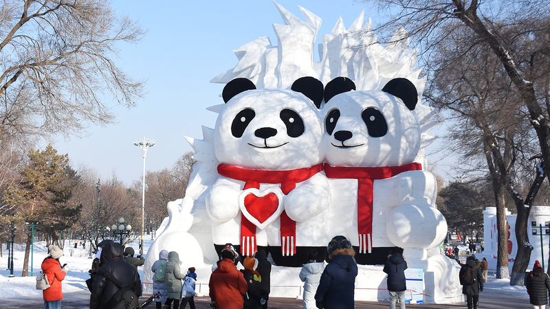 Harbin’s 38th Snow Sculpture Expo Opens with Frosty Spectacle ❄️