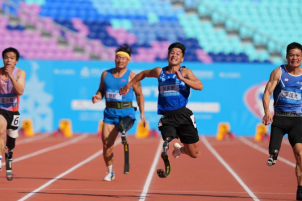 Record-Breaking Start at China's 12th National Paralympic Games 🏃♂️🔥