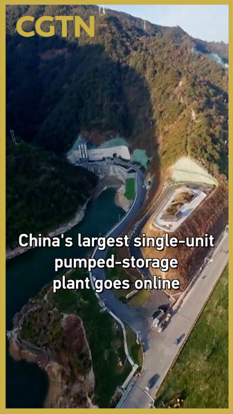 China Powers Up Mega Energy Storage Plant in Zhejiang 🌊⚡ video poster