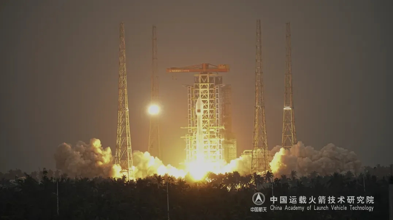 China's Long March-8A Rocket Soars, Deploying Next-Gen Internet Satellites 🌍🚀