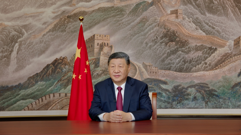 G4LRVAIWTWTL44YU2O3E - 🌍NewspaperAmigo – Your Global News Buddy 🗞️ President Xi Jinping Rings in 2026 with Global New Year Greetings 🌏🎉 video poster