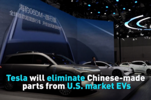 Tesla Ditches China-Made Parts in U.S. EVs Amid Trade Tensions 🌍⚡ video poster
