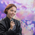 French Star Salomé Dewaels Wowed by Chinese Fans at Hainan Film Fest 🎥❤️ video poster