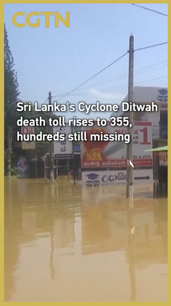 Cyclone Ditwah Ravages Sri Lanka: 355 Dead, Hundreds Missing 🌪️🇱🇰 video poster