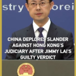 China Condemns Foreign Criticism Over Hong Kong Court Ruling 🚨 video poster