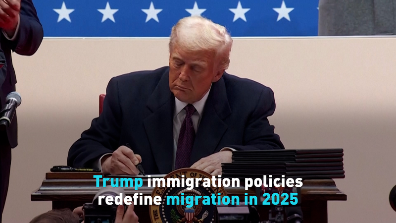 Trump's 2025 Immigration Crackdown Sparks Global Debate 🌍⚖️ video poster