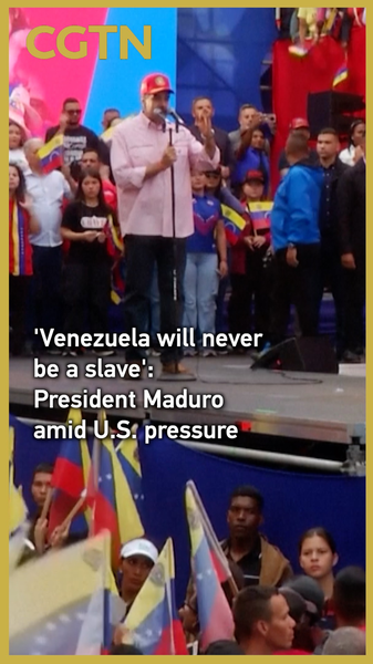 Maduro Defiant Amid U.S. Pressure: 'Venezuela Will Never Be a Slave' 🇻🇪⚔️ video poster
