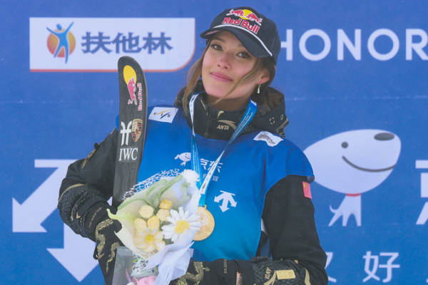 Gu Ailing Shines Again! 🏆 Claims Third Straight Halfpipe Gold in Zhangjiakou