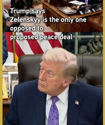 Trump_Claims_Zelenskyy_Sole_Opponent_to_2025_Peace_Deal video poster