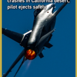 Thunderbirds F-16 Crashes in California Desert, Pilot Safe 🚨✈️ video poster