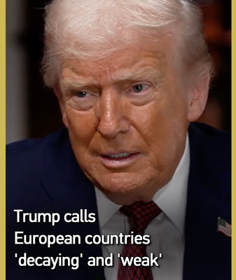 Trump Slams Europe as 'Decaying' Amid Policy Clashes 🗣️🇪🇺 video poster
