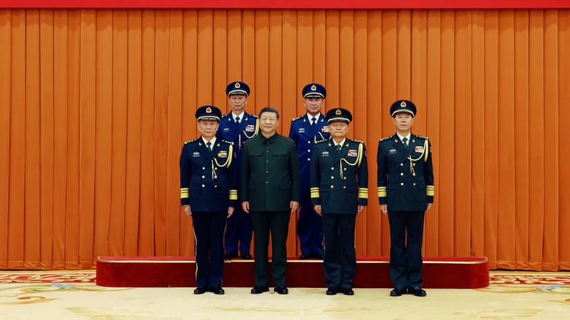 Xi_Jinping_Elevates_Two_Military_Leaders_to_General_Rank