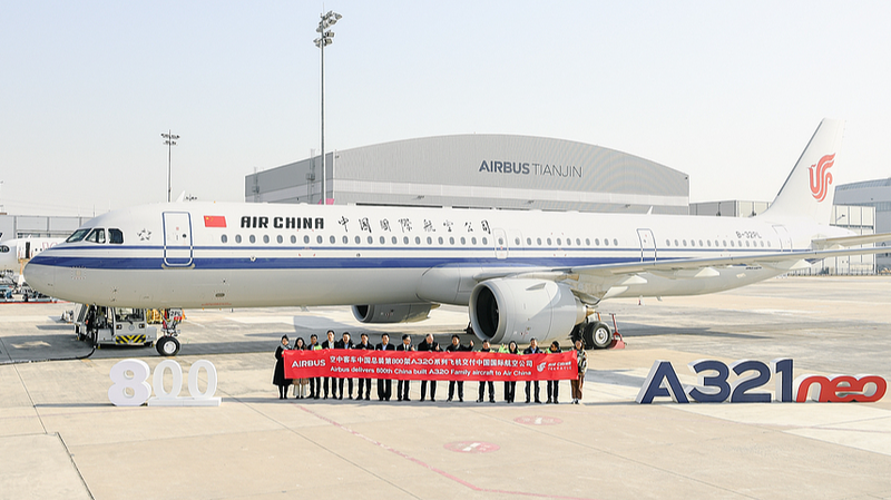 Airbus Hits 800th Milestone with China-Assembled A320 ✈️🌏