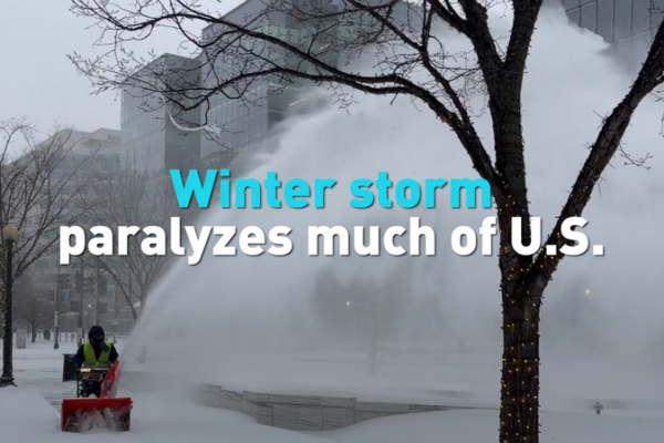 Major Winter Storm Disrupts U.S. with Snow, Ice, and Chaos ❄️🚗✈️ video poster