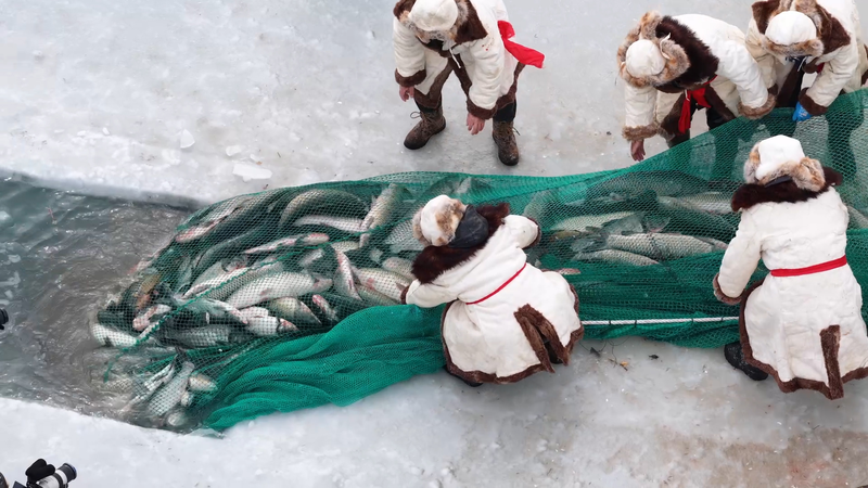 ❄️ Bosten Lake Winter Festival Blends Ice Fishing & Snowy Thrills video poster