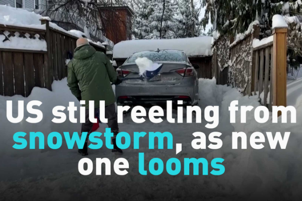 Double Trouble: US Braces for New Snowstorm as Recovery Stalls ❄️⚠️ video poster