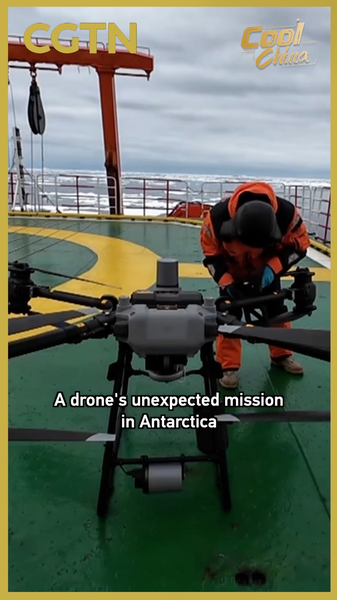 Antarctic Drone Saves Deep-Sea Science Mission 🚁❄️ video poster