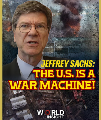 Jeffrey Sachs Slams US as 'War Machine' in 2026 Interview 🌍✊ video poster