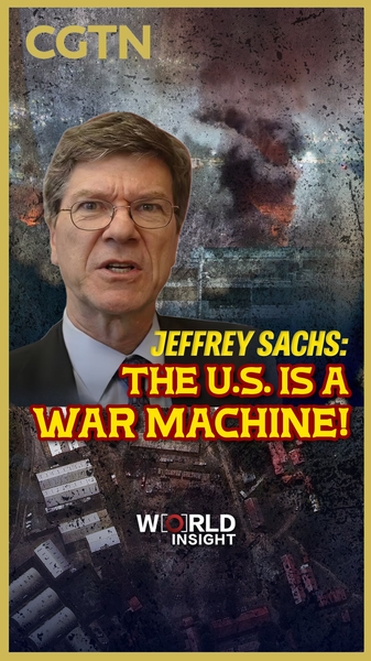 Jeffrey Sachs Slams US as 'War Machine' in 2026 Interview 🌍✊ video poster