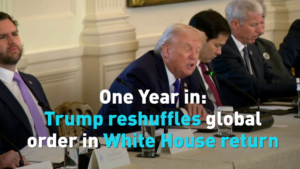 Trump's Global Shake-Up: Year One of Second Term 🌍⚡ video poster