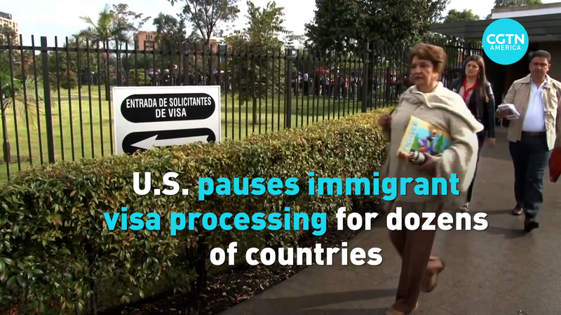 U.S. Freezes Immigrant Visas for 75 Countries 🌎✈️ video poster