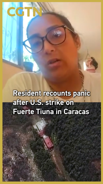 Caracas Resident Recounts Panic During U.S. Strike on Fuerte Tiuna 🚨 video poster
