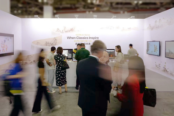 CGTN's 'China Crafted' Digital Expo Wows Crowds at ART SG 2026 🌟🎨