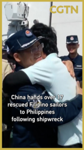 China Returns Rescued Filipino Sailors After Shipwreck 🚢🌊 video poster