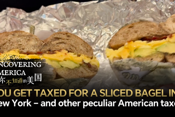 NYC's 'Sliced Bagel Tax' 🥯💸: America's Weirdest State Levies Explained! video poster