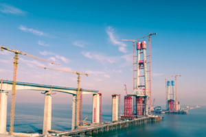 China's Record-Breaking Sea Bridge Hits Construction Milestone 🚄🌉 video poster