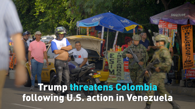 Trump Sparks Tensions with Colombia Over Venezuela Move 🌎⚡ video poster