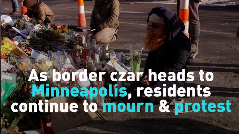 Minneapolis Mourns as Border Czar Arrives Amid Shooting Controversy 🕊️⚖️ video poster