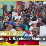 CMRSKJWF0PZPD927NMH0 - 🌍NewspaperAmigo – Your Global News Buddy 🗞️ Venezuelans Rally to Demand U.S. Release President Maduro Amid Sanctions Backlash 🌍✊ video poster