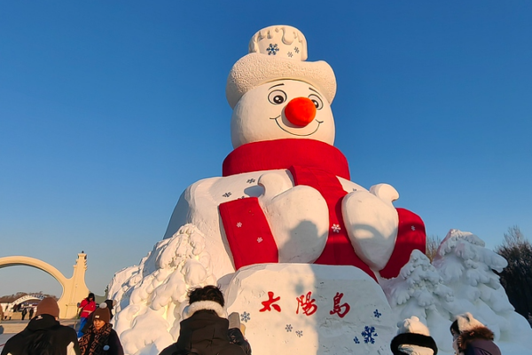 Harbin’s Giant Snowman Steals the Show at 38th Snow Expo ❄️👑 video poster