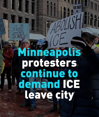 Minneapolis Protests Escalate as ICE Controversy Heats Up ❄️✊ video poster
