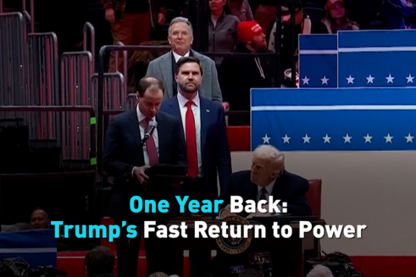 Trump’s 2025 Comeback: Reshaping US Politics Ahead of Midterms video poster