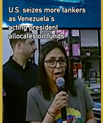 U.S. Seizes Venezuelan Oil Tankers Amid Funding Dispute 🌍⛽ video poster